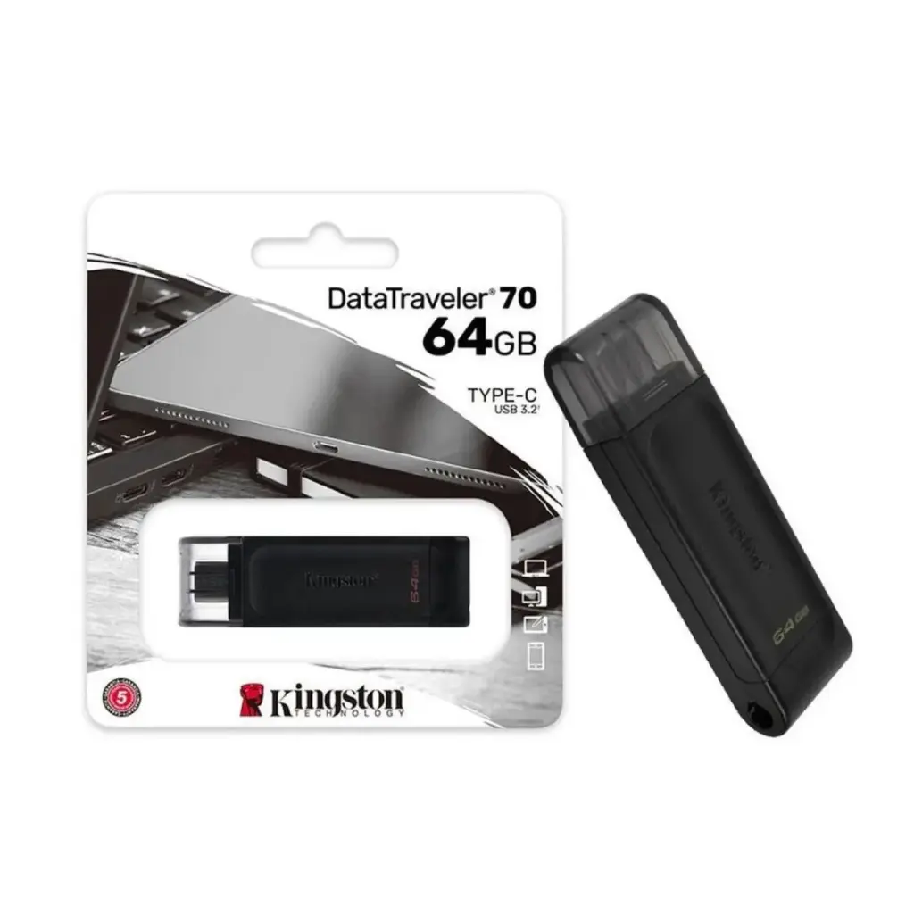 MEMORIA USB TIPO C KINGSTON 64GB EXODIA DT70