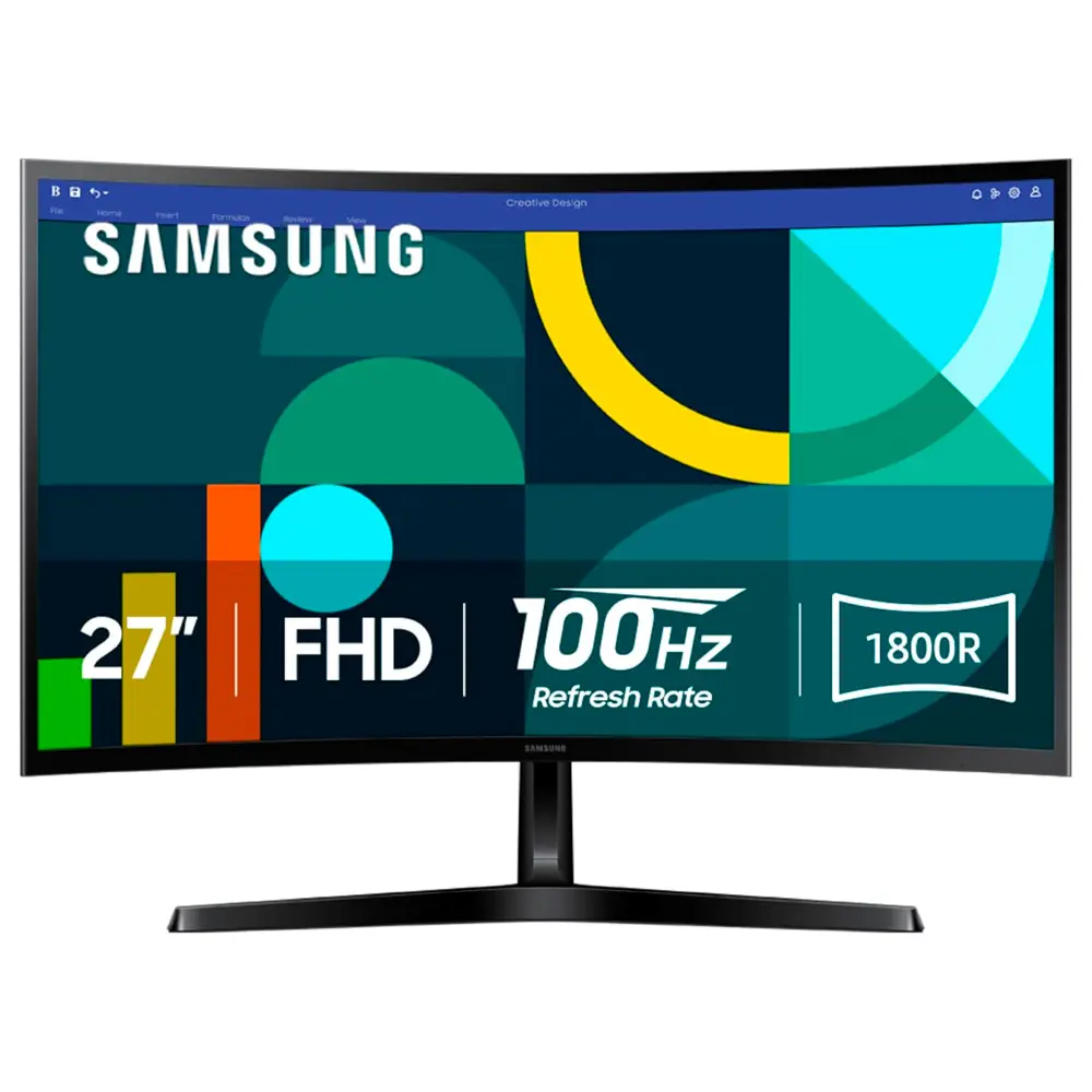 MONITOR CURVO SAMSUNG 27P S3 S27D366GAN
