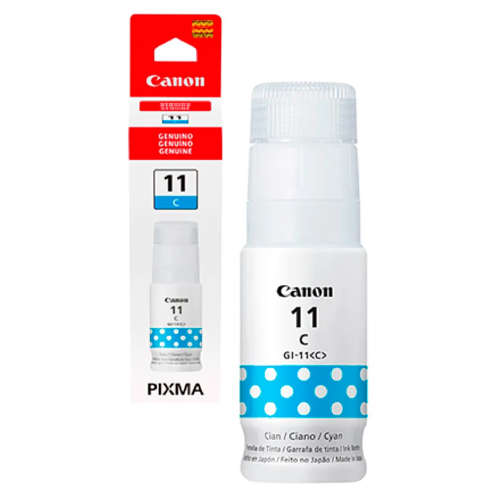 TINTA CANON PIXMA GI-11 CYAN 70ML G2160 G3160
