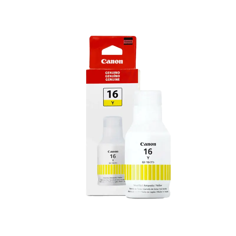 TINTA CANON GI-16 AMARILLO 132ML