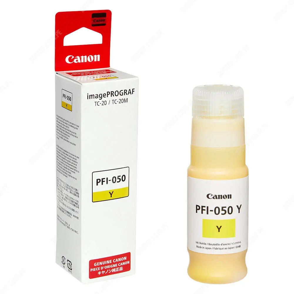 TINTA CANON PFI-050M AMARILLO 70ML TC-20 TC